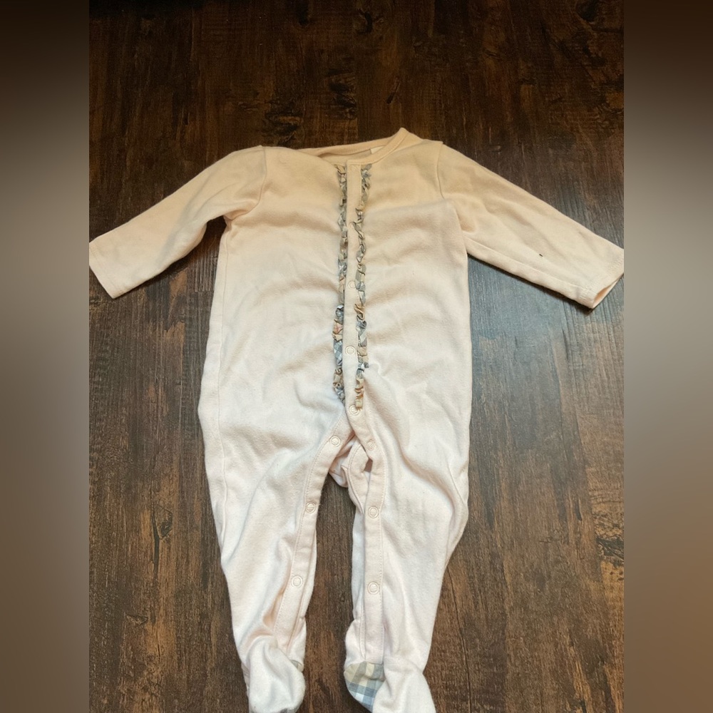Burberry baby onesie